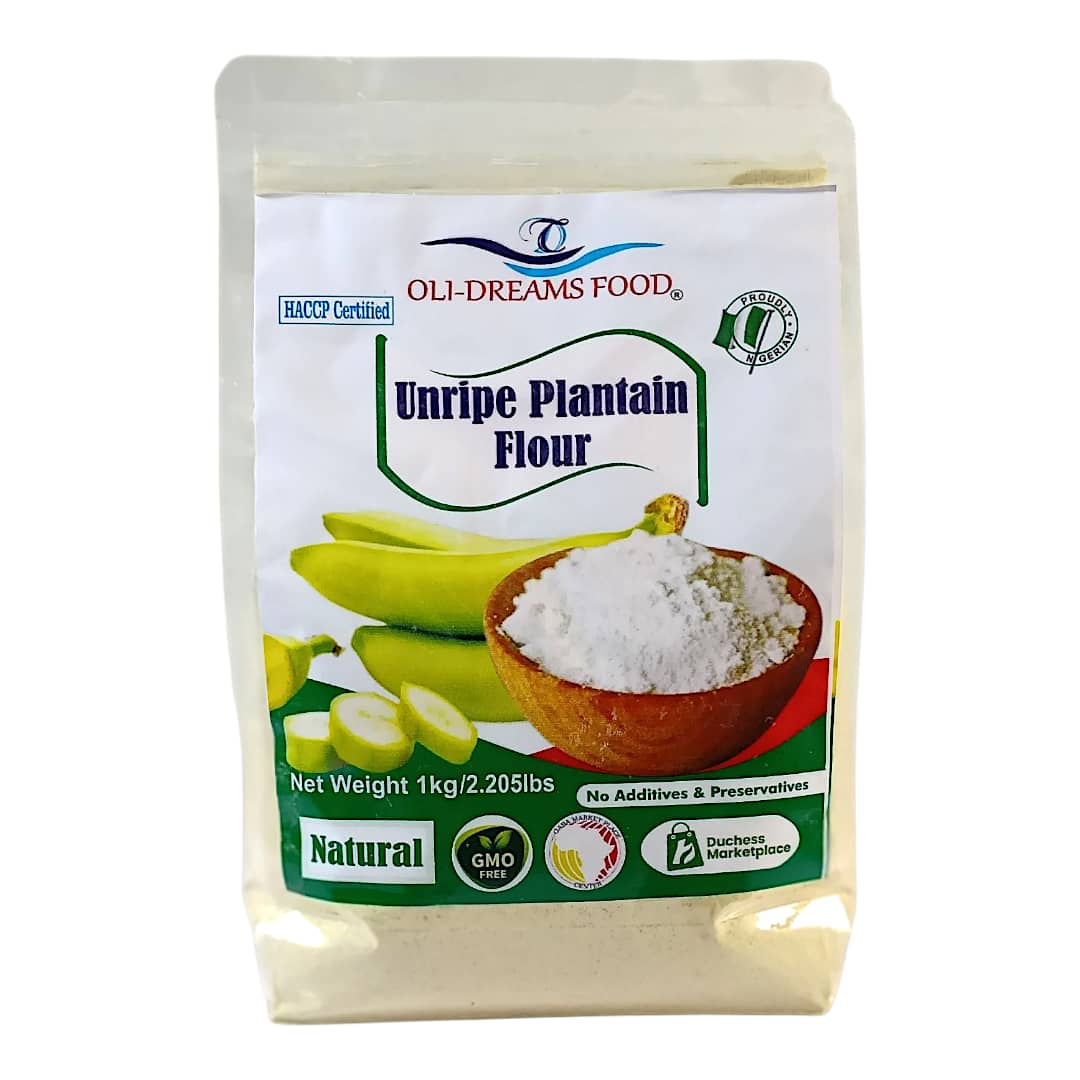 Unripe plantain flour